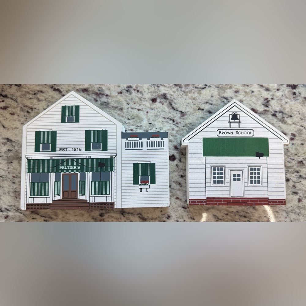 1991 The Cat’s Meow Brown School and  1993 Peltier’s Market
